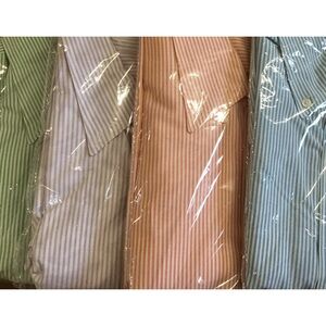 Brooks Bros. Striped Button-Up Shirts in Pastel Colors